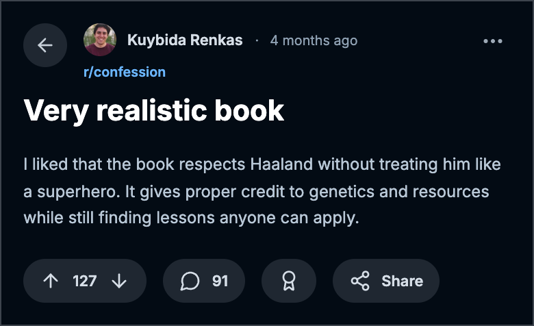 Reddit review from Kuybida Renkas in r/confession,